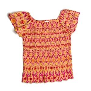 Children’s Place girls 16Y ruched elasticized top